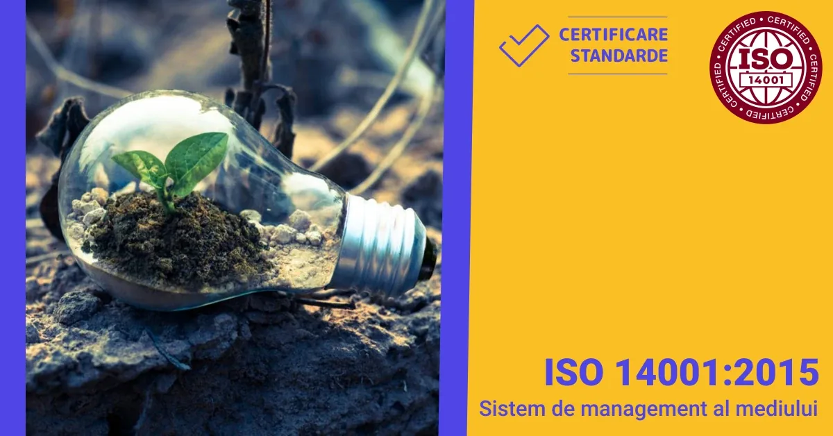 ISO 14001 Managementul Mediului - Certificare Standarde