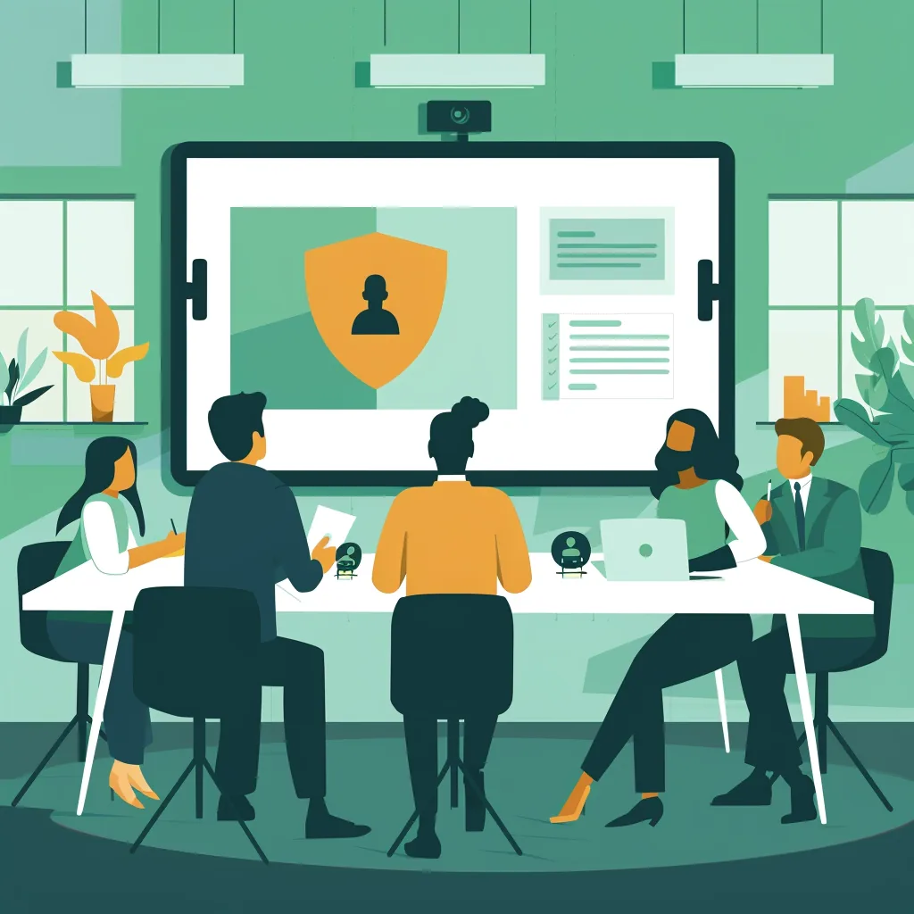 Ilustratie reprezentativa pentru standardul ISO/IEC 27001:2022 - Securitatea informatiei