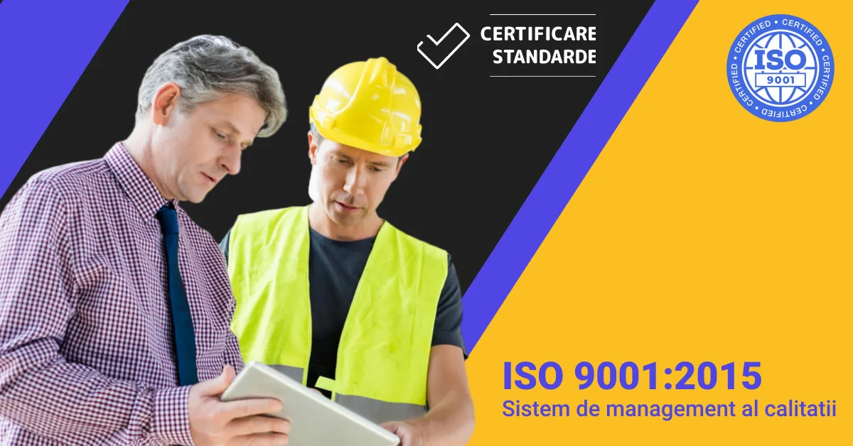 ISO 9001 Managementul Calitatii - Certificare Standarde